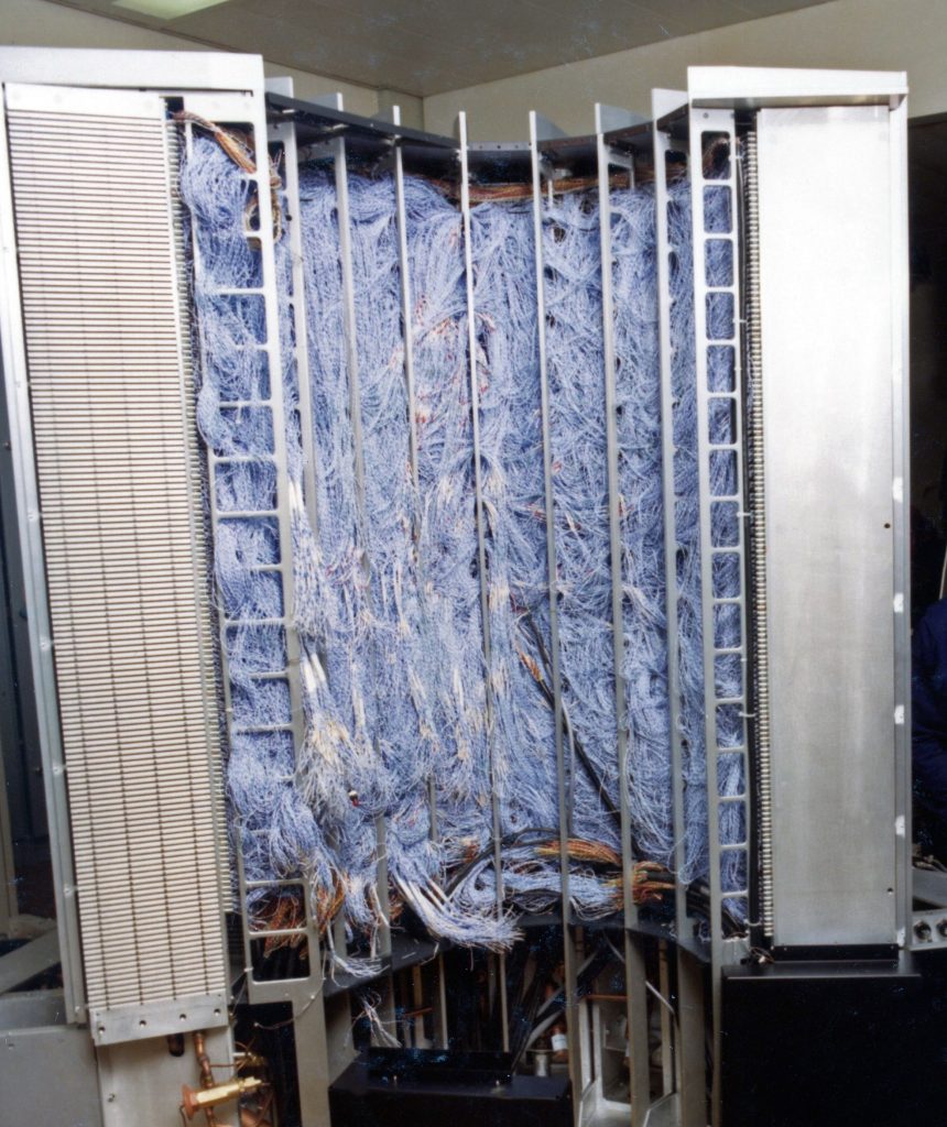 Illustration 13: Wire mat of Cray 1 S, S/N 53 at KSEPL