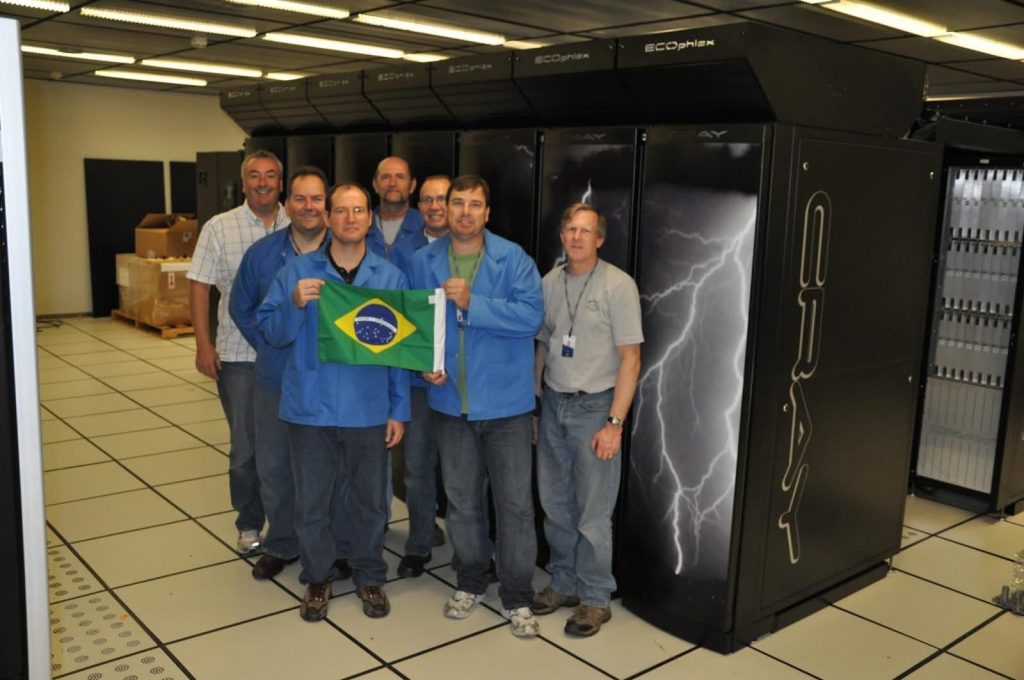 Tupa install team in Brazil