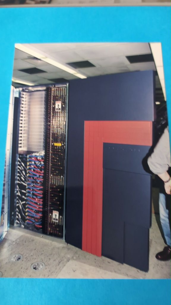 Cray T3E being installed